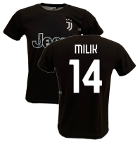 Maglia Juventus Milik 14 ufficiale replica 2022/2023 trasferta Away nera 